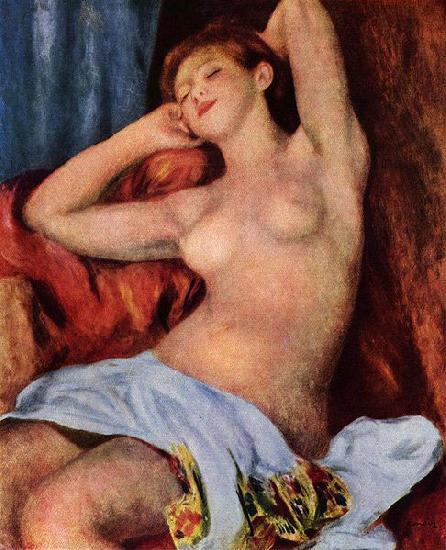 Pierre-Auguste Renoir La baigneuse endormie oil painting image